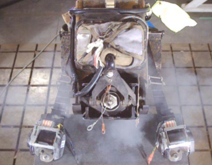 Belt retractor physical test 